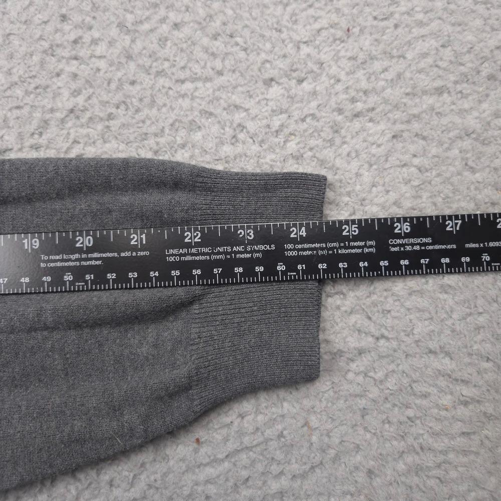 Oak Hill Sweater Men 3XL 100% Cotton Argyle Henley Pullover Gray Blue Big Tall - Picture 10 of 12